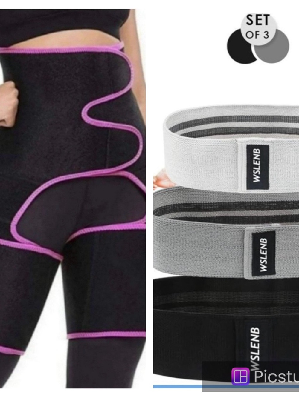 High Waist Trainer Thigh,3-in-1 Trimmers Fitness